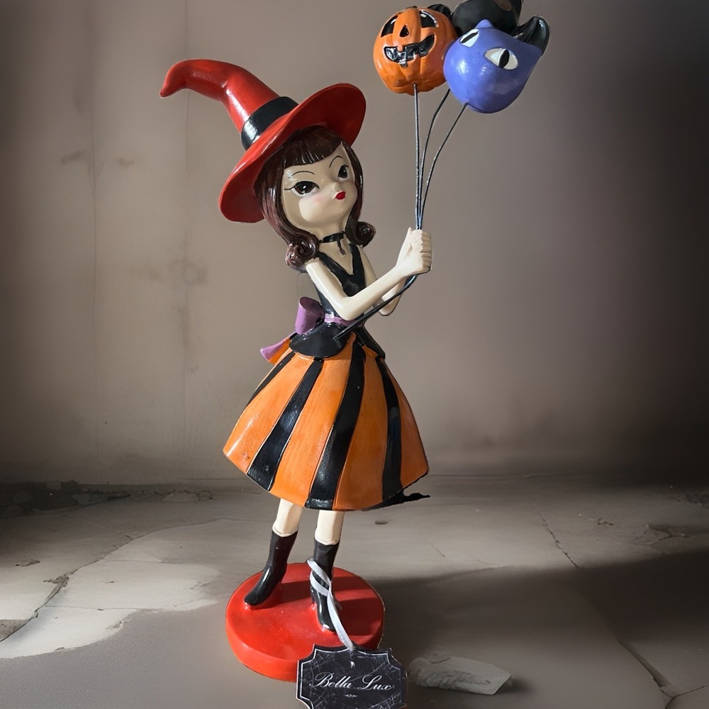 Bella Luxx Witch with Balloons 15inch